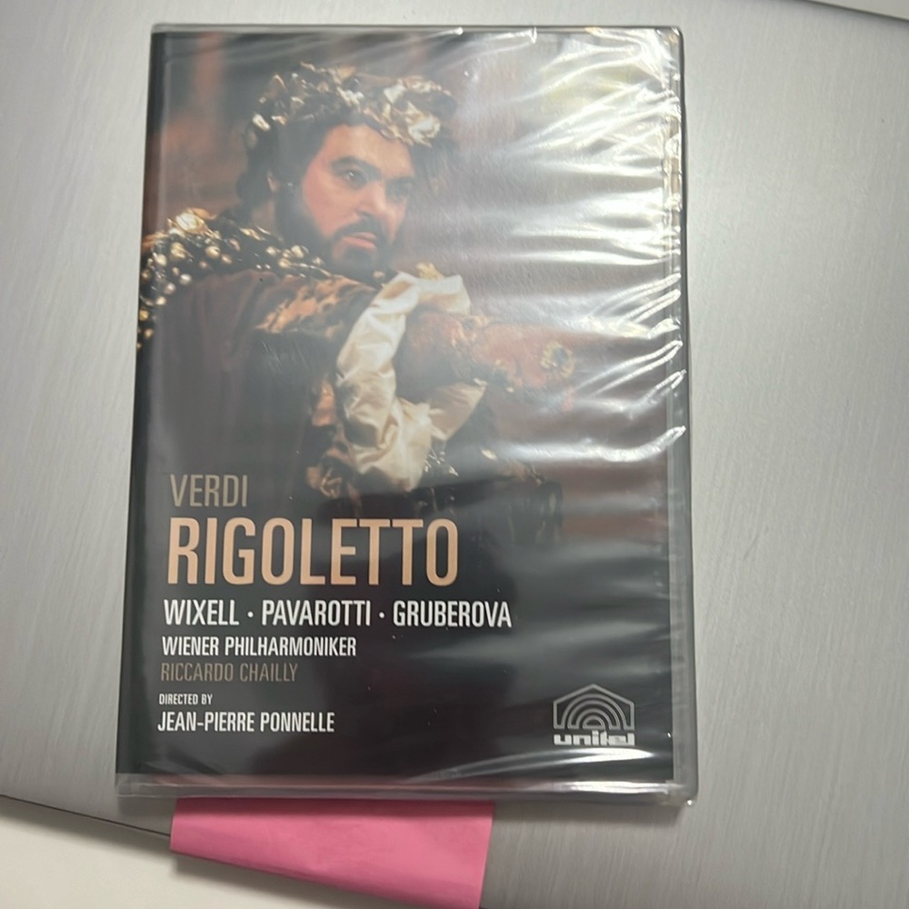 🎉5 for $20 🎉 RIGOLETTO PERFORMANCE DVD- SEALED IN PACKAGE